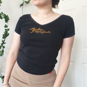 HARLEY DAVIDSON BLACK BABY TEE